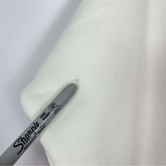 2/$30 Go Couture Ivory Sweat Bodycon Dress sz Medium - Picture 7 of 10